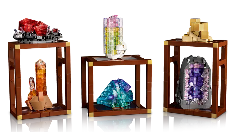Lego 21362 Ideas Minerals Display Shelf