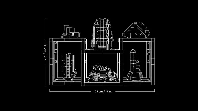 Lego 21362 Ideas Minerals Display Shelf