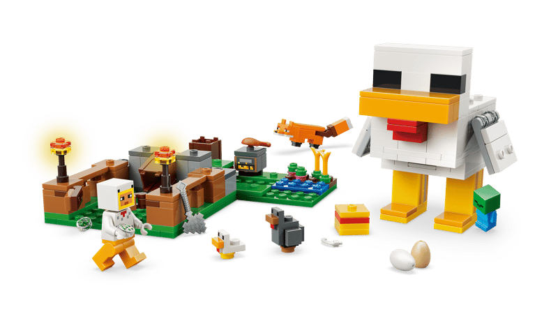 Lego 21585 Minecraft Chicken Farm