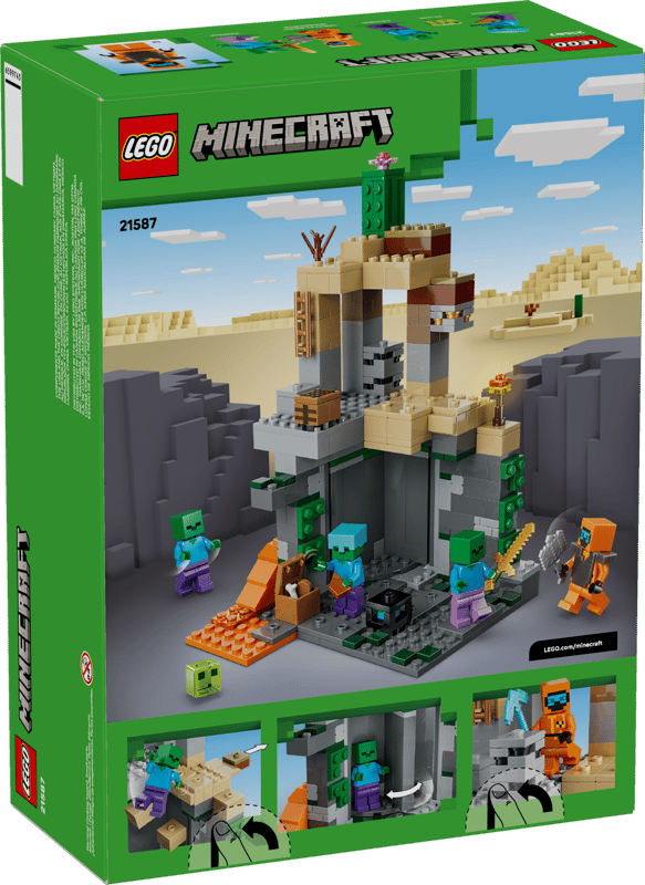Lego 21587 Minecraft Zombie Dungeon