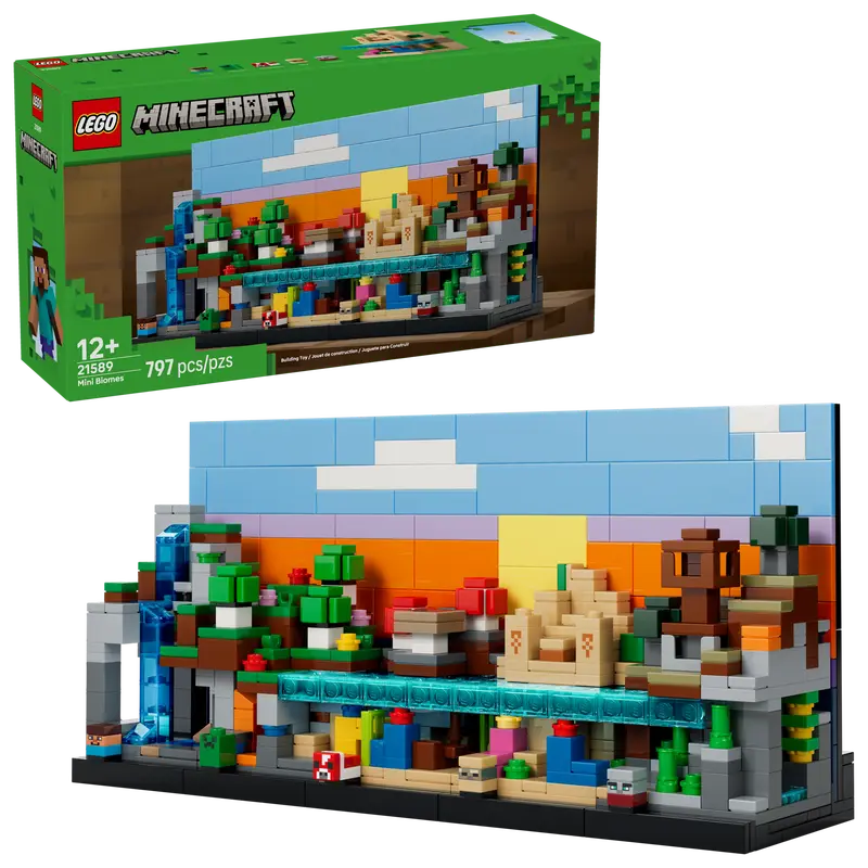 Lego 21589 Minecraft Mini Biomes