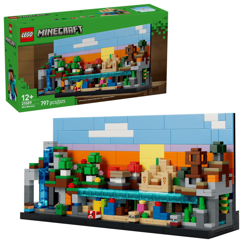 Lego 21589 Minecraft Mini Biomes