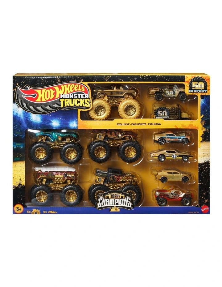 Hot Wheels Monster Trucks Trophy Champions