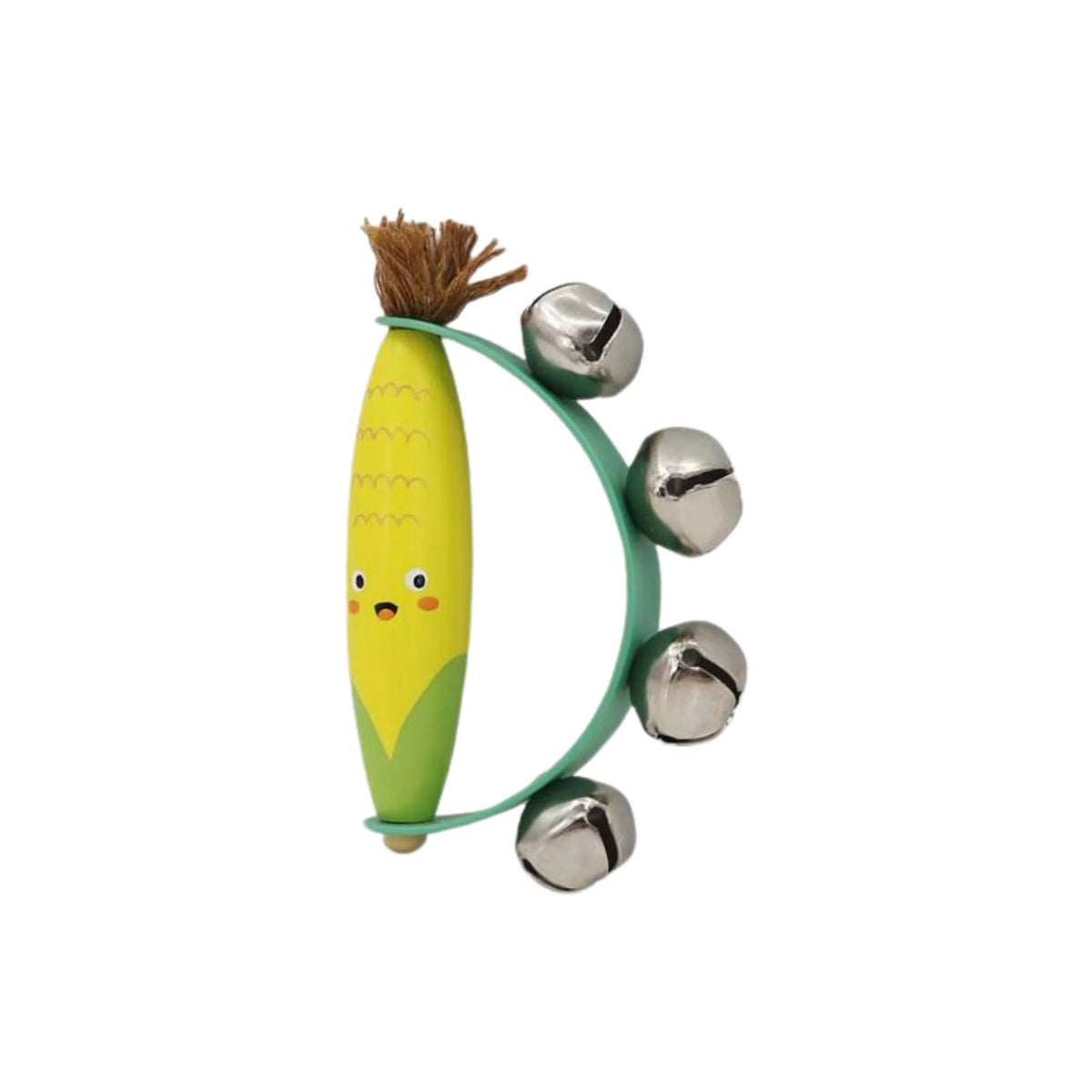 Kaper Kids Wooden Veggie Hand Bell Assorted Styles