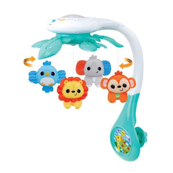 Winfun Jungle Pals Projection Mobile - Req 3 AA Batteries