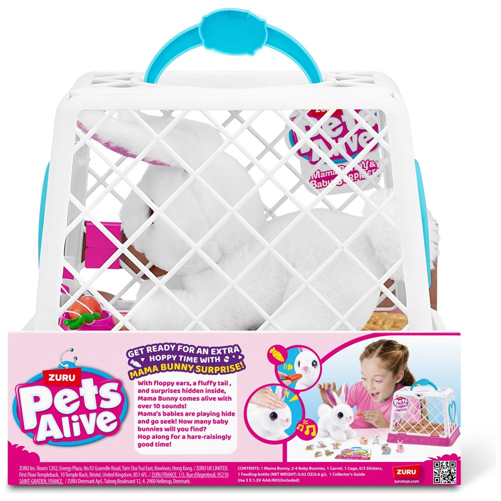 Zuru Pets Alive Mama Bunny Surprise