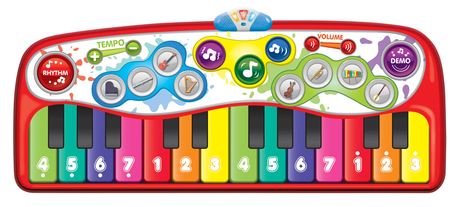 Winfun Step To Play Piano Mat req 3 x AA batteries