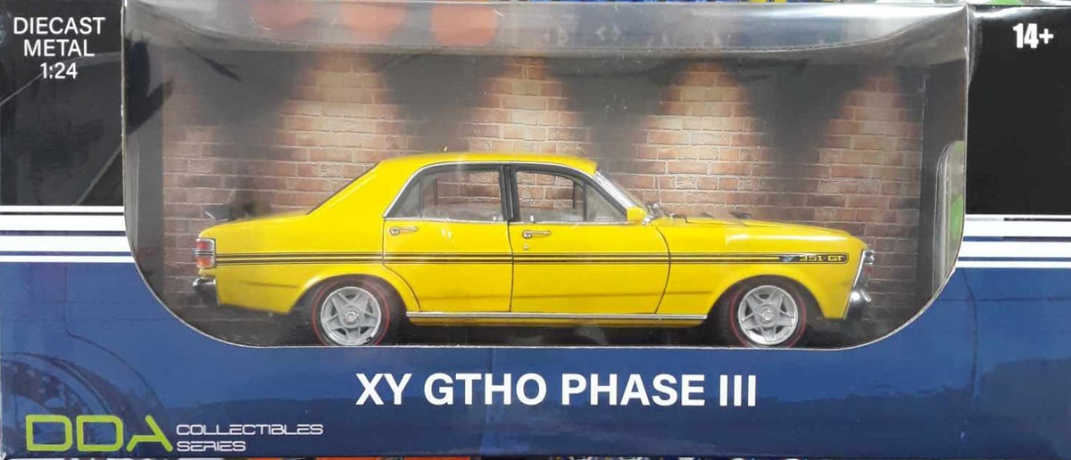 1/24 Yellow XY GTHO ford