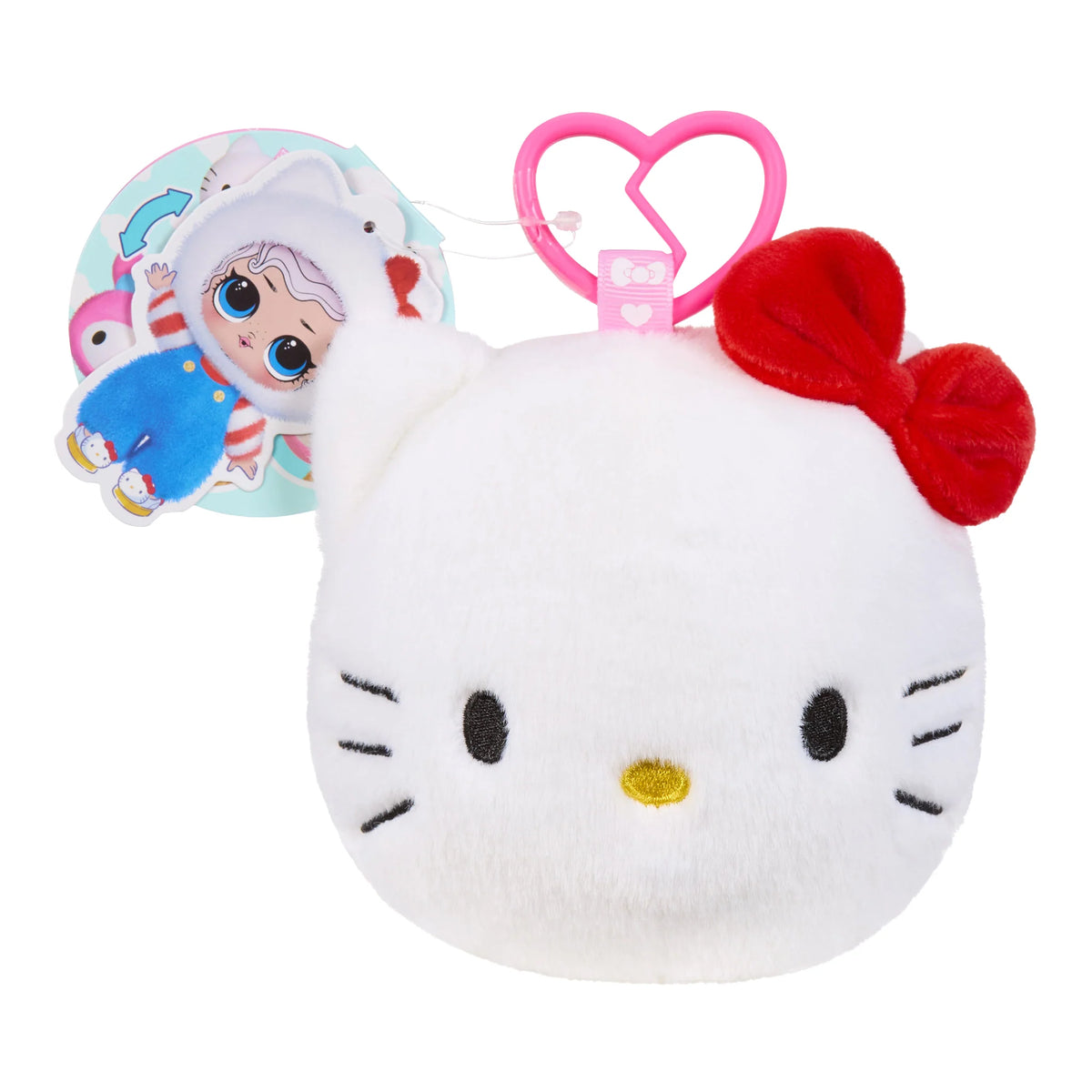 LOL Surprise Loves Hello Kitty Reversible Plush Assorted