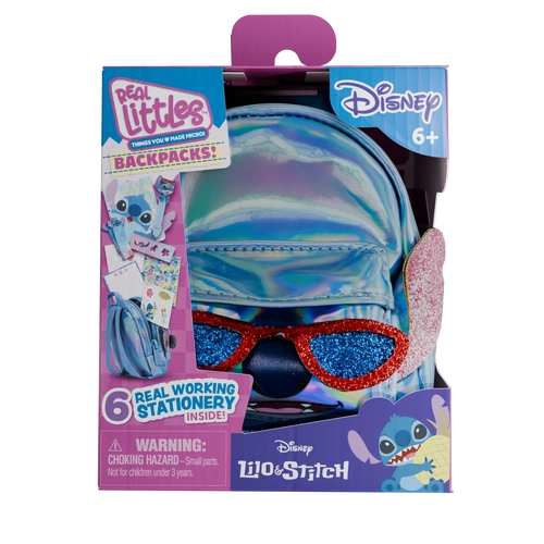 Real Littles Backpacks Disney STITCH