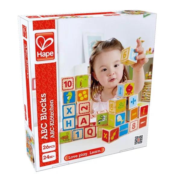 Hape ABC Blocks 26pc