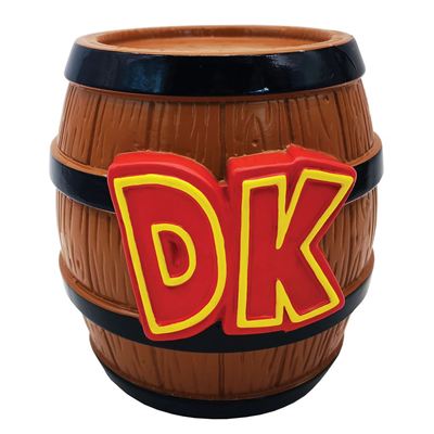 Donkey Kong- DK Barrel Shaped Money Box