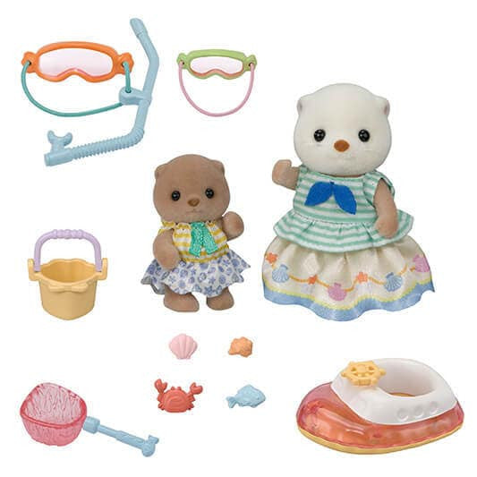 SF5804 Sea Otters Sisters Splashy Snorkel Set