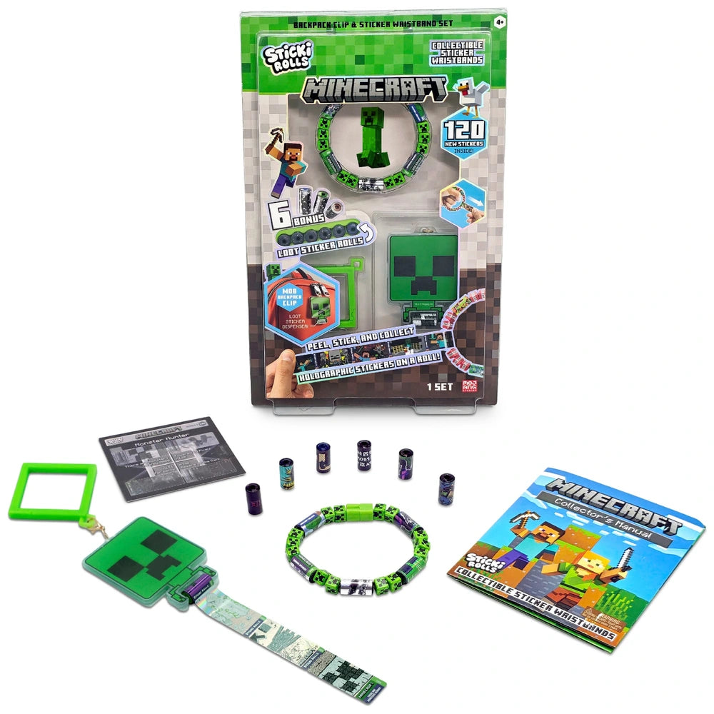 Sticki Rolls Pendant Set Minecraft