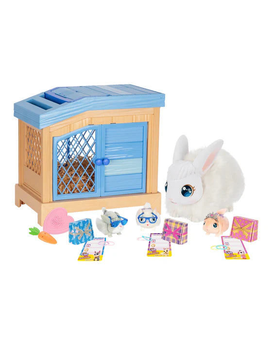 Little Live Pets Mama Surprise S3 Bunny Playset Req 6 AAA Batteries