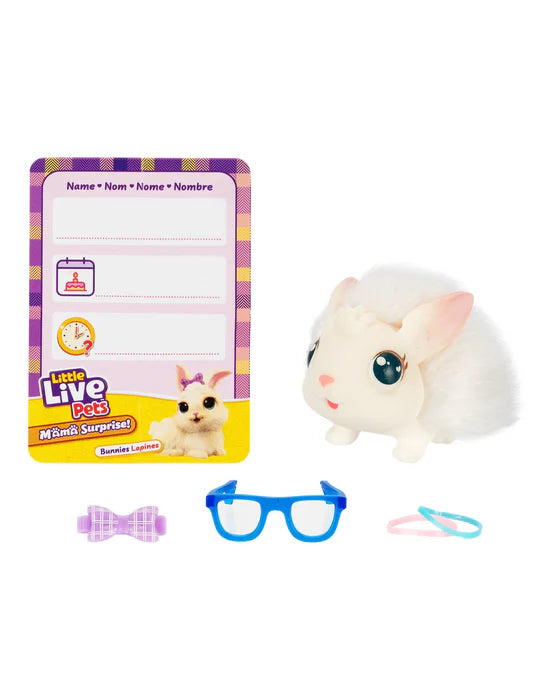 Little Live Pets Mama Surprise S3 Bunny Playset Req 6 AAA Batteries