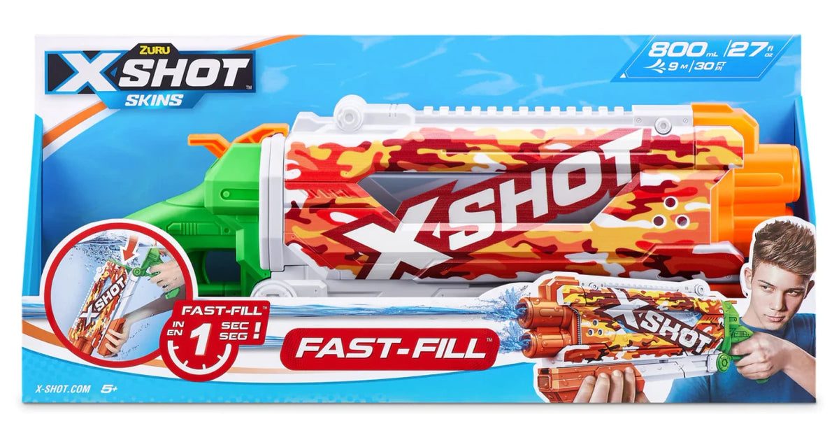 Zuru XSHOT Fast Fill Pump Action Water Gun Sun Camo