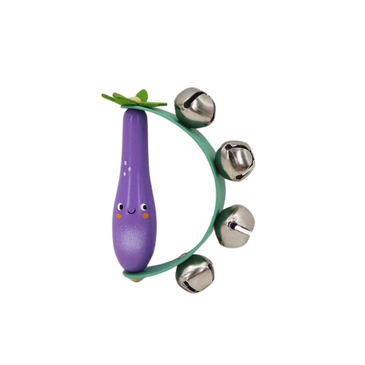 Kaper Kids Wooden Veggie Hand Bell Assorted Styles