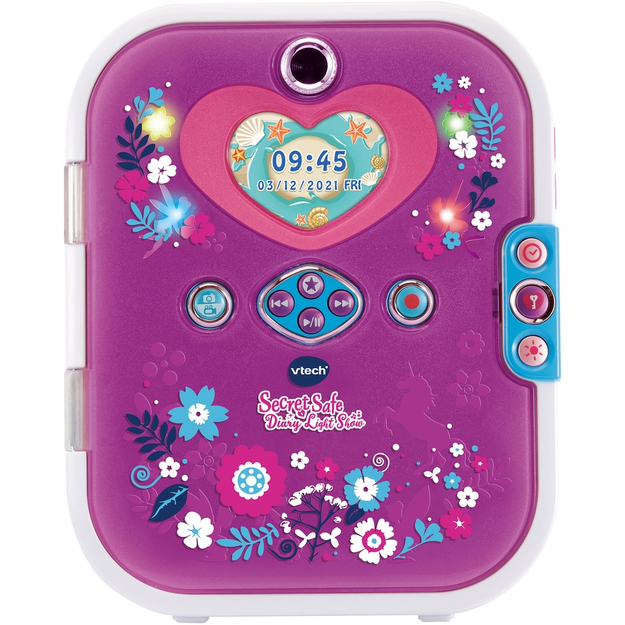 Vtech Secret Safe Diary Light Show 4 x AA demo batteries incl