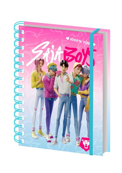 KPop Demon Hunters A5 Notebook - Saja Boys