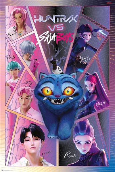 KPop Demon Hunters Poster - Broken Glass (5)