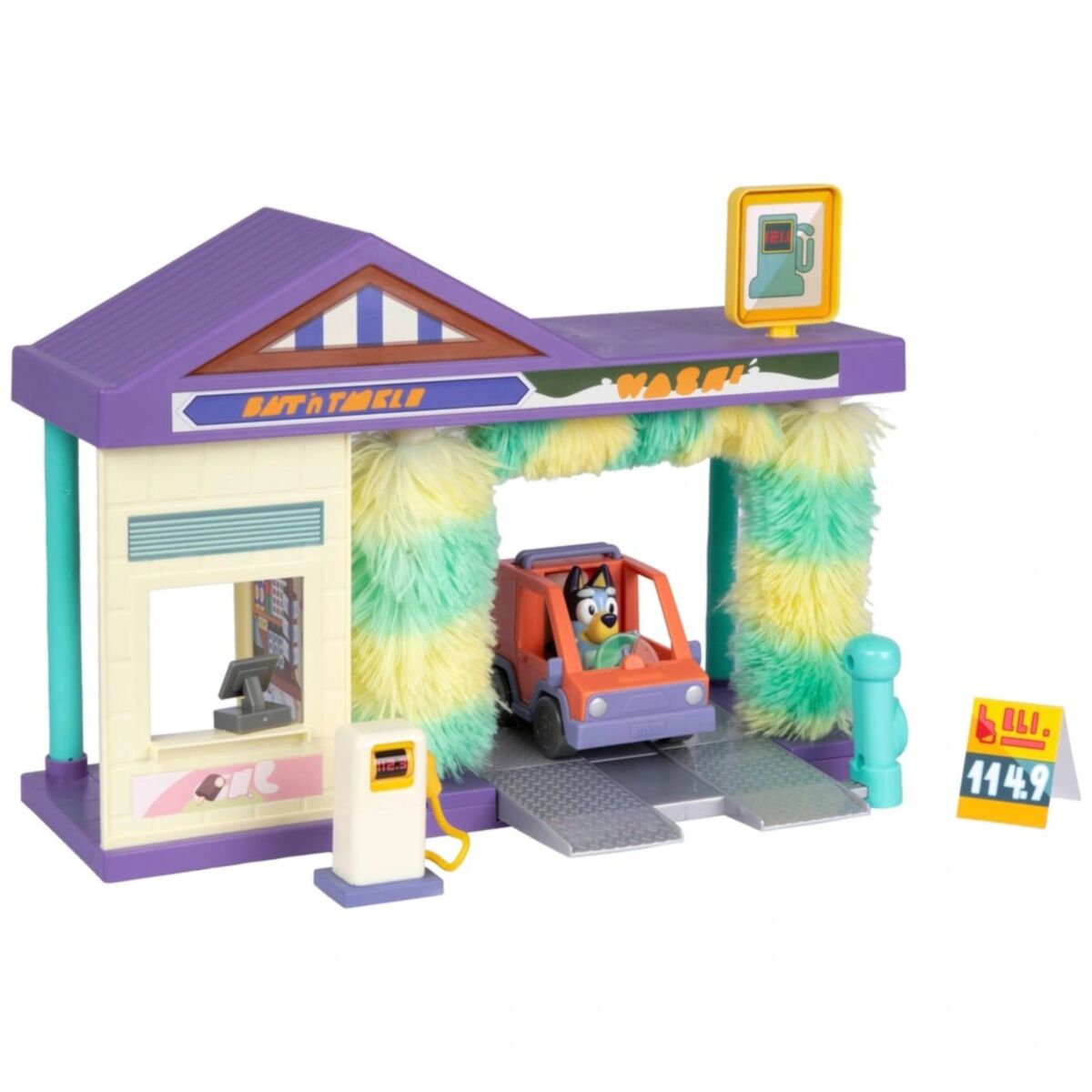 Bluey Car Wash Playset