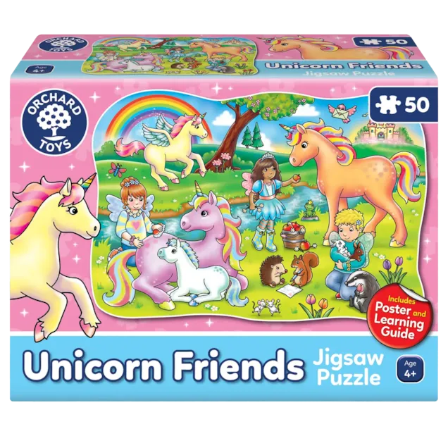 Orchard Toys Unicorn Friends Jigsaw &amp; Poster