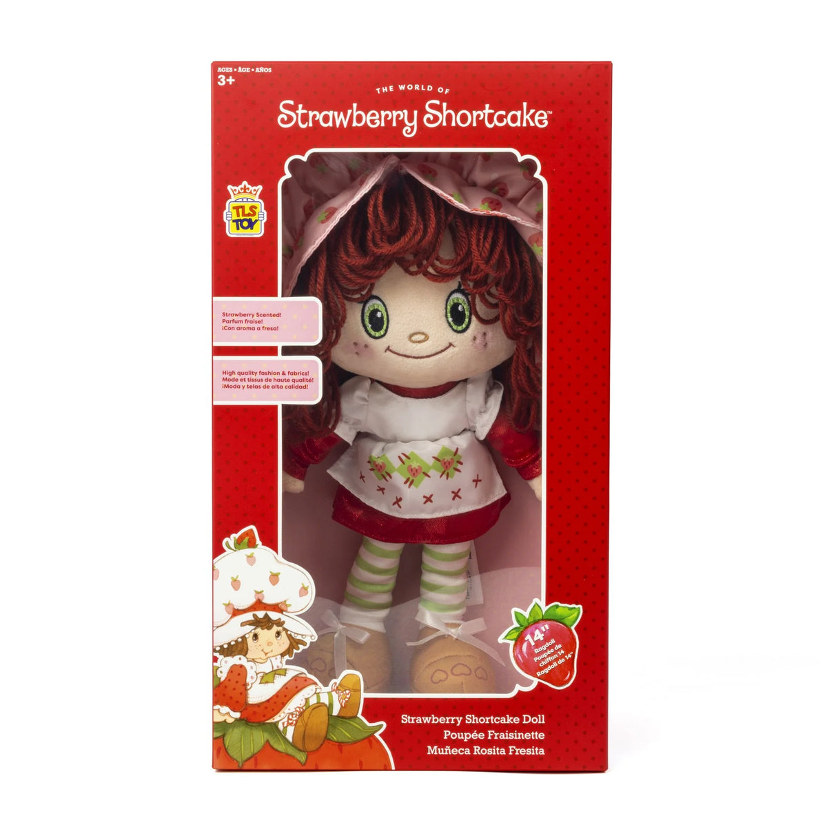 Strawberry Shortcake 14inch Rag Doll