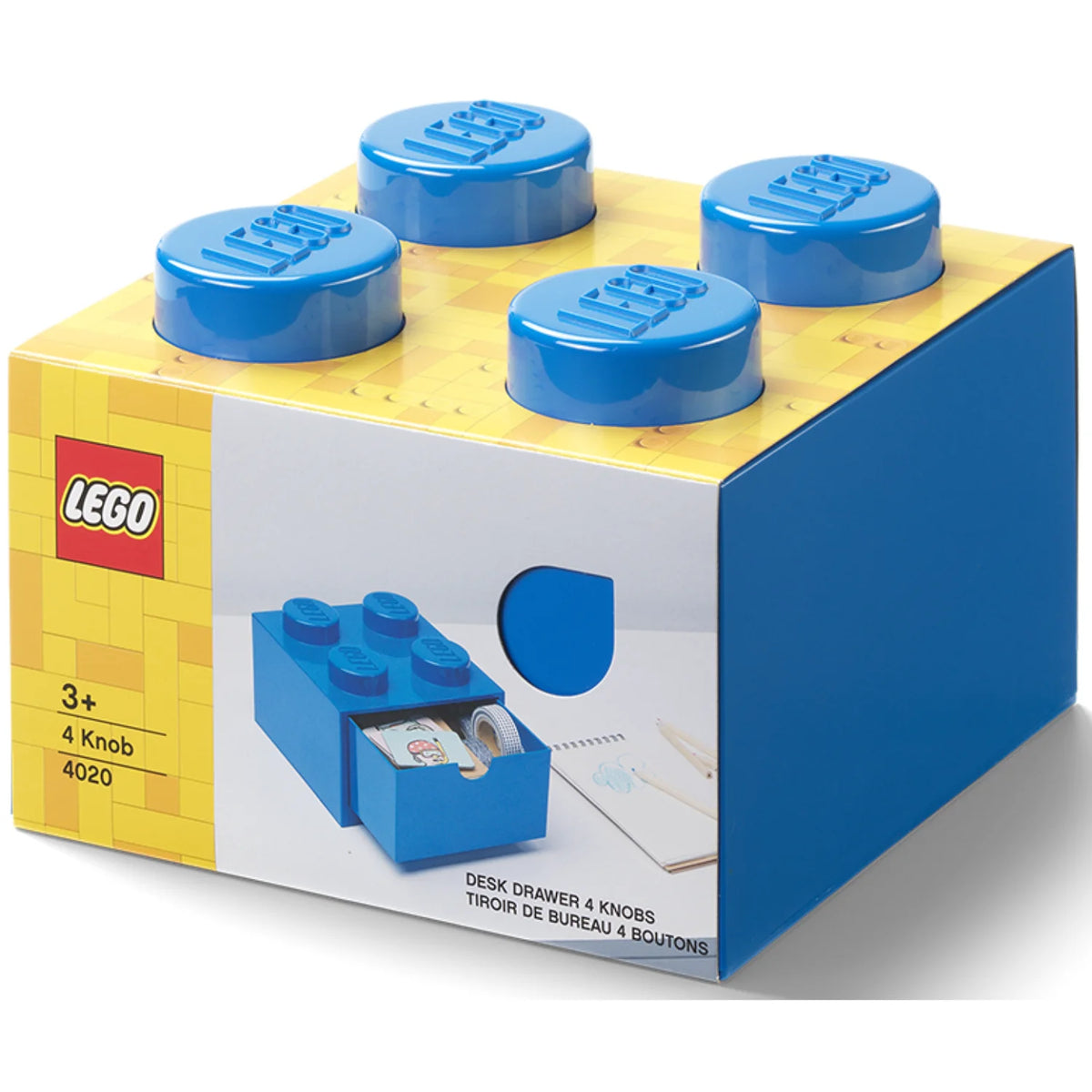 Lego Storage Drawer 4 Blue