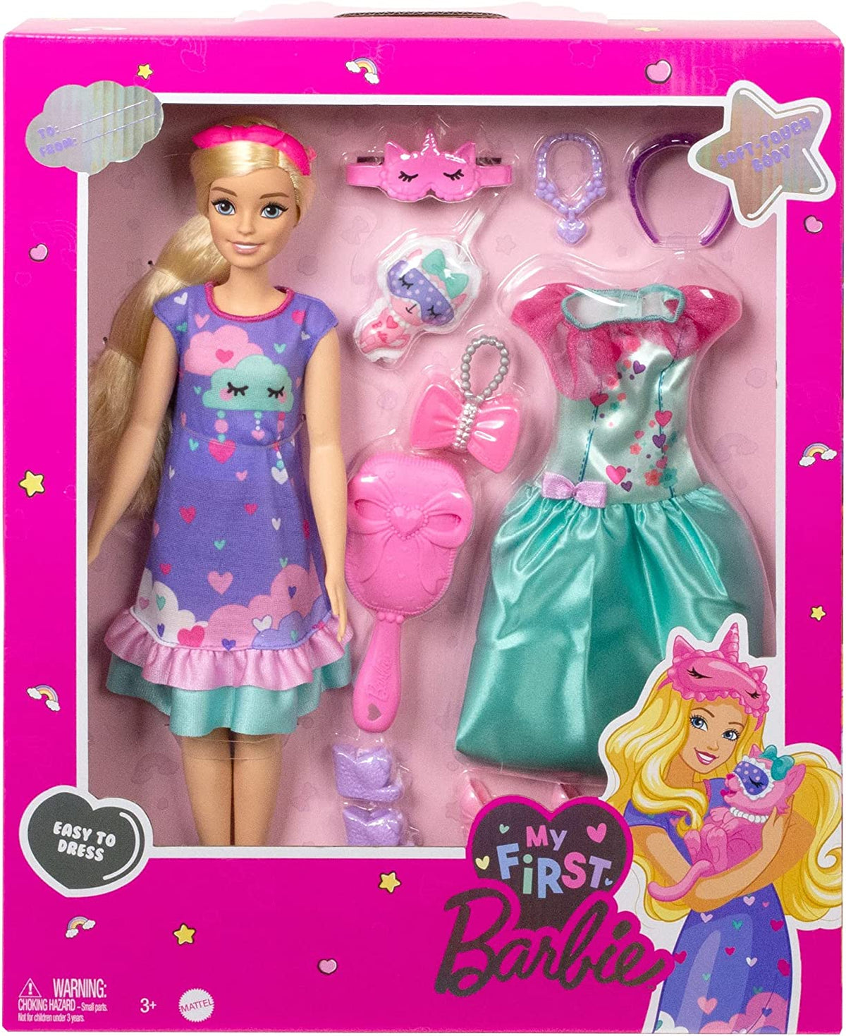 My First Barbie Deluxe Blonde Doll