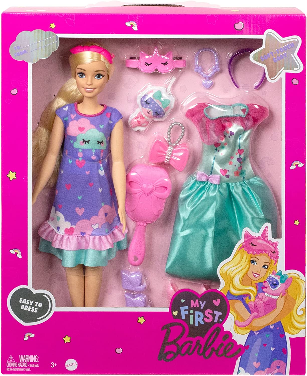 My First Barbie Deluxe Blonde Doll