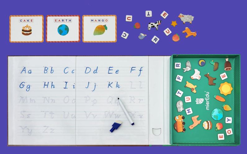 Mier Edu Magnetic Art Case - Language Learning Case