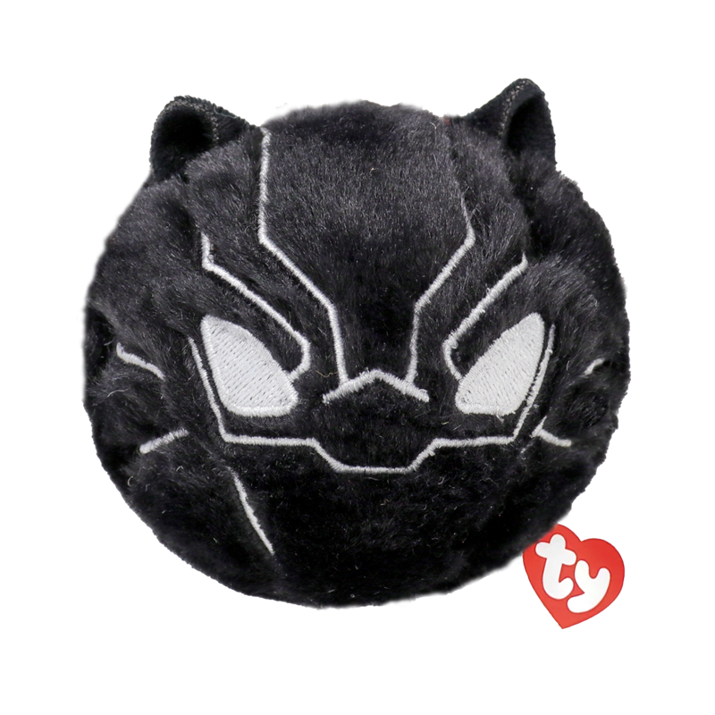 Marvel TY Beanie Bouncers Ball BLACK PANTHER