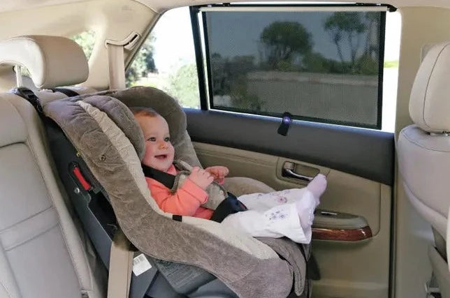 Dream Baby Car Shades Extra Wide 2Pk Adj