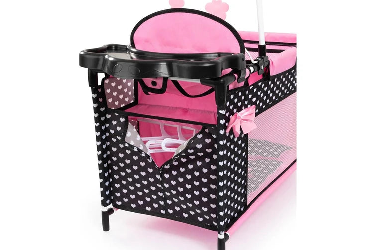 Bayer Multi Bed Doll Cot &amp; Integrated High Chair