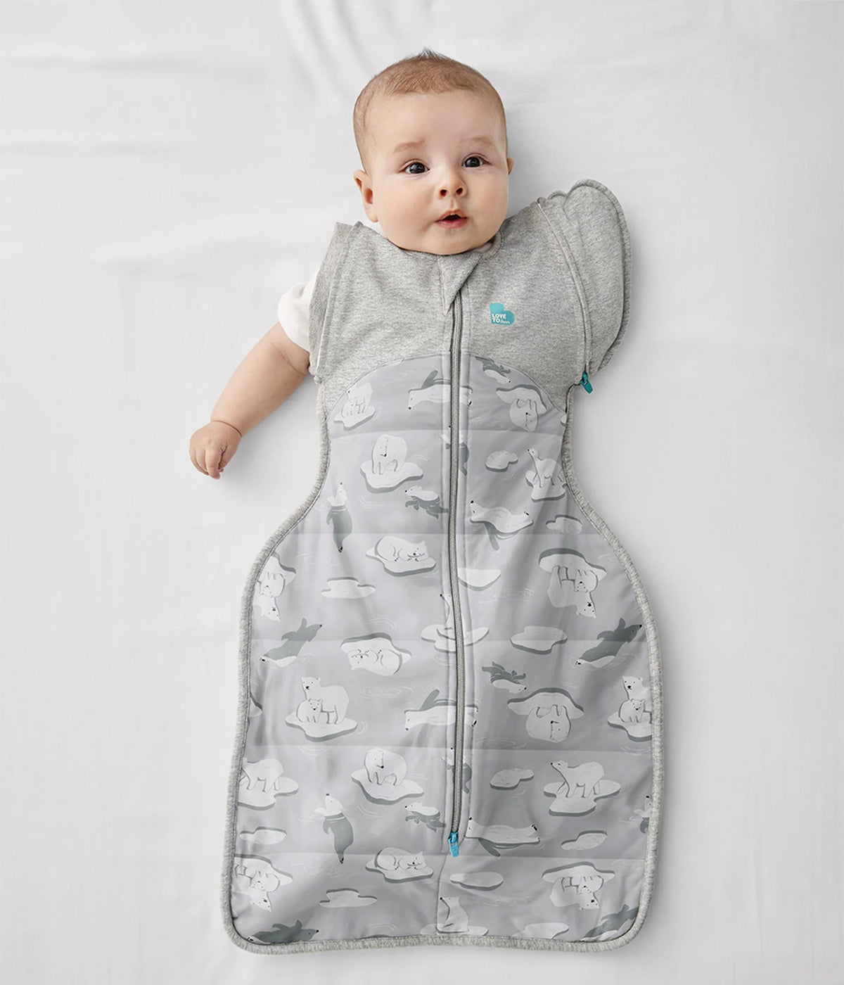 LTD Swaddle Up Transition Bag 3.5tog Grey Large