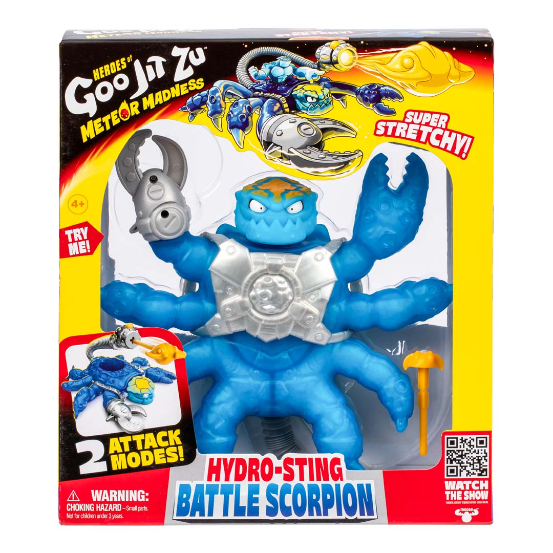 Goo Jit Zu Meteor Madness Hydro Sting Battle Scorpion