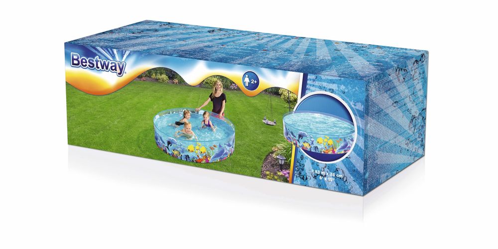 Bestway 1.38m Odyssey Fill N Fun Play Pool