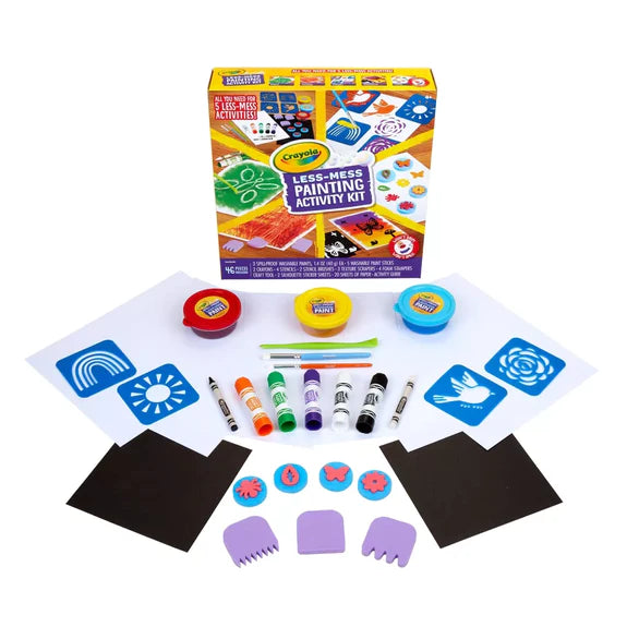 Crayola Less Mess Painting Activity Kit