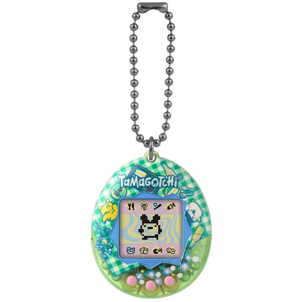 Bandai Tamagotchi Original Green Tama Picnic
