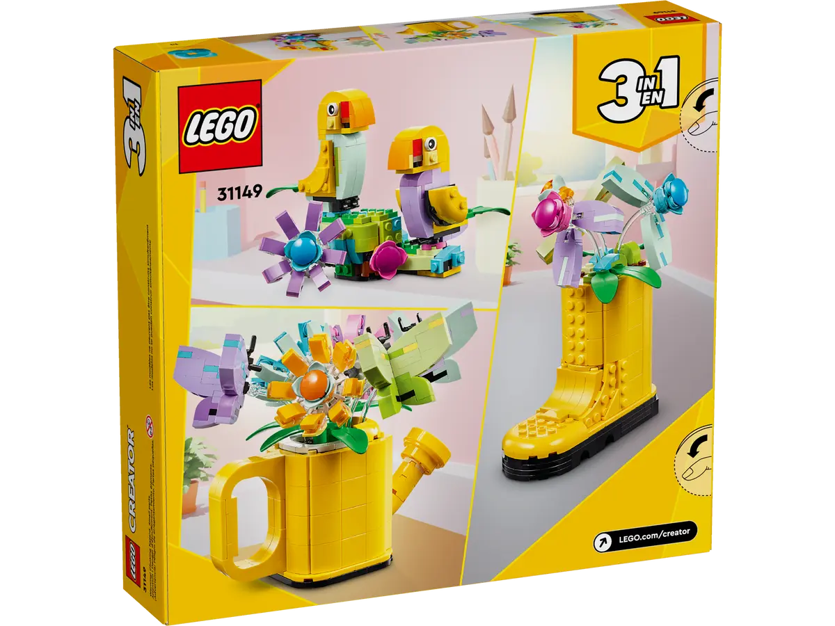 Lego 31149 Creator Flowers in Watering Can
