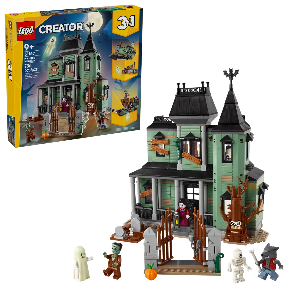 Lego 31167 Creator Haunted Mansion