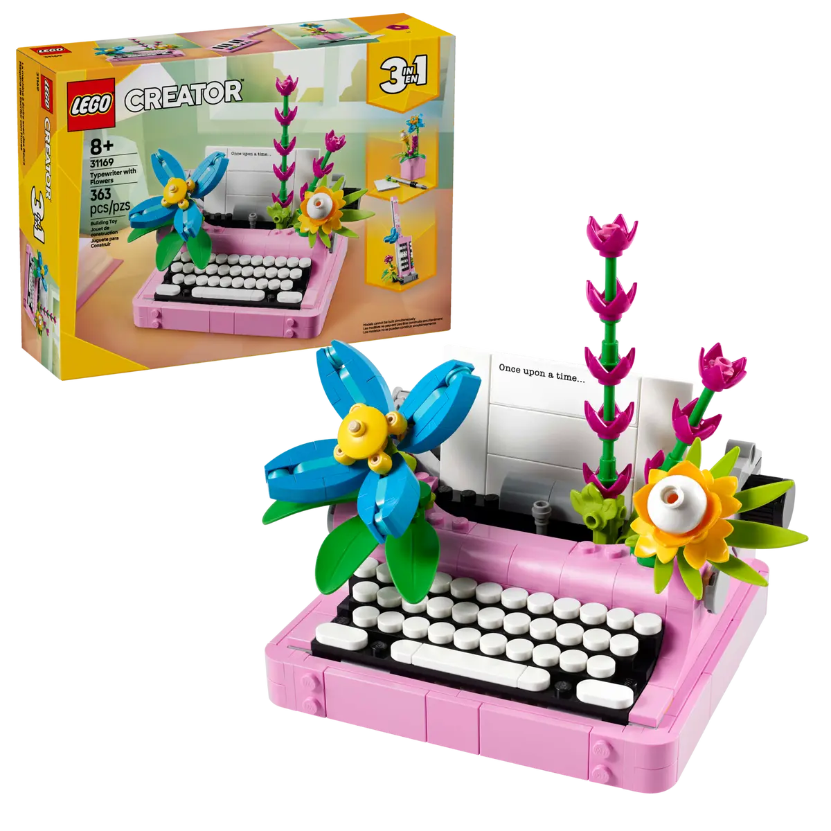 Lego 31169 CREATOR Typewriter with Flowers