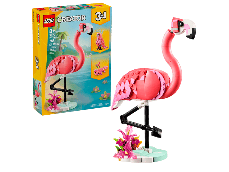 Lego 31170 Creator 3 in 1 Pink Flamingo