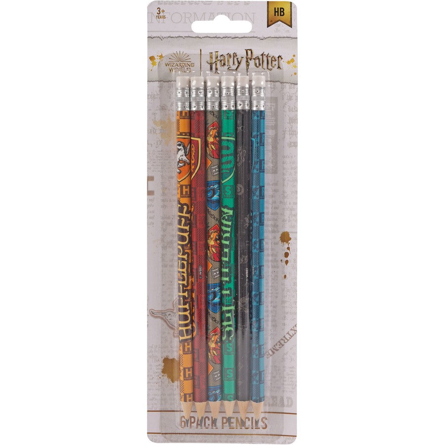 Harry Potter 6pk Pencils