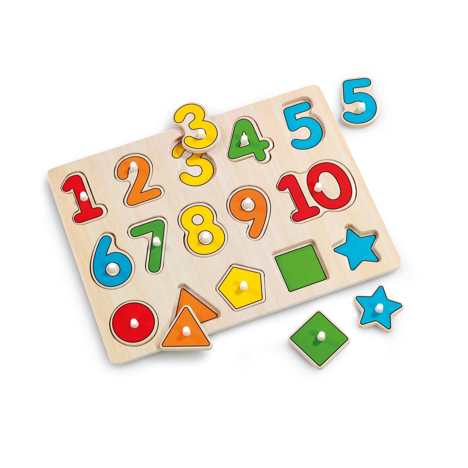 Woodlets Lift & Look Numbers Puzzle