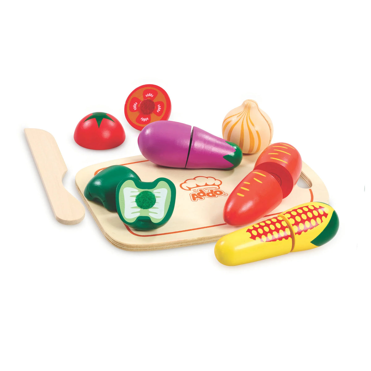 Woodlets Slicing Food Playset - Vegetables