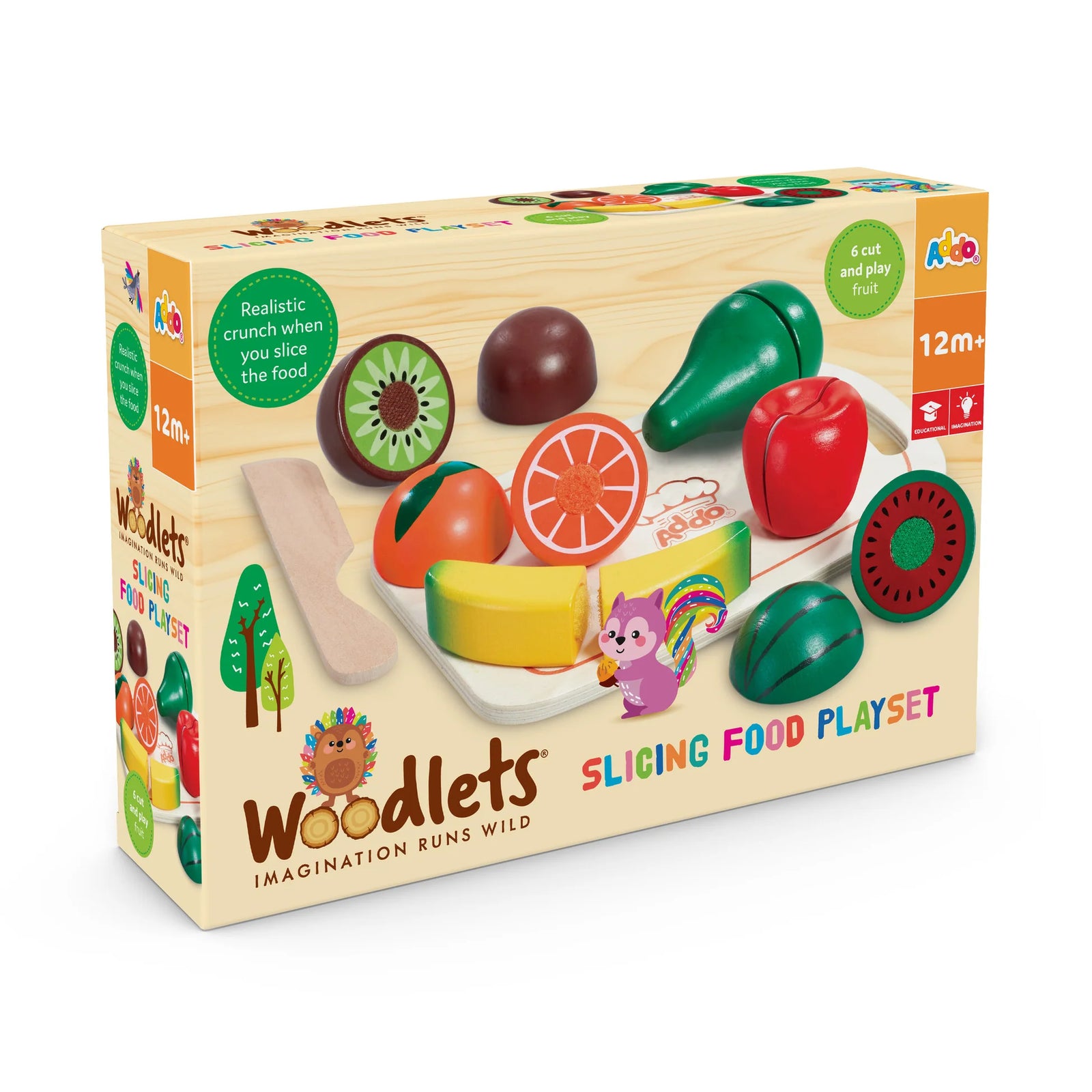 Woodlets Slicing Food Playset - Fruit