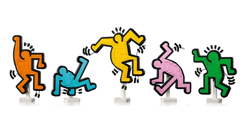 Lego 31216 ART Keith Haring Dancing Figures