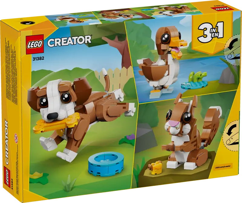 Lego 31382 Creator Cute Animals Playful Puppy Dog